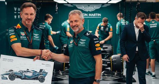 Астон Мартин закрыла двери для Хорнера: Ньюи возглавит команду с 2026 года