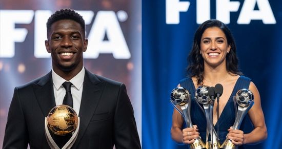 Дембеле — футболист года по версии FIFA, Бонмати берёт третью подряд награду