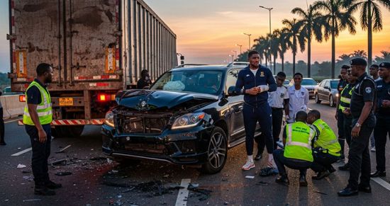 Энтони Джошуа попал в серьёзное ДТП в Нигерии: у боксёра лёгкие травмы, двое погибли