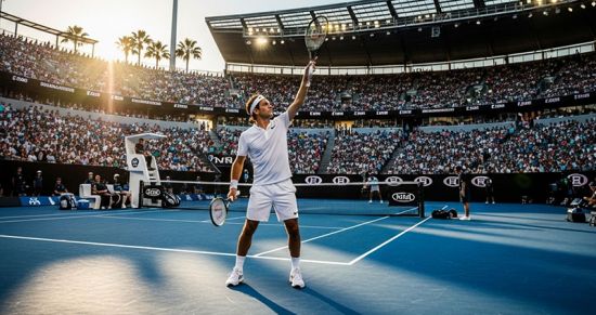 Федерер снова на корте в Мельбурне: одна тренировка — и весь турнир его