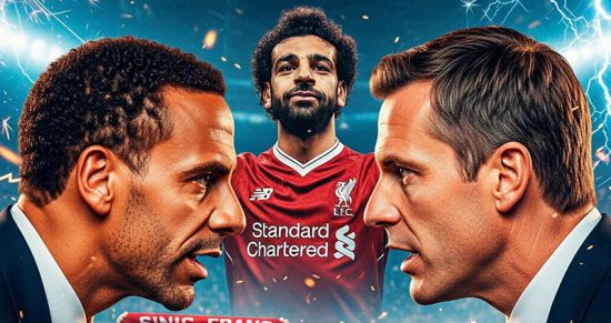 Фердинанд и Каррагер сцепились из‑за Салаха: фанаты поют, а в сети снова искры