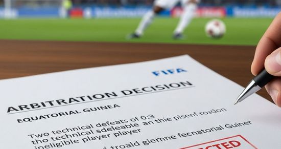 ФИФА оставила два техпоражения 0:3: арбитраж отклонил апелляцию Экваториальной Гвинеи
