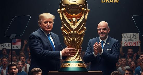 ФИФА вручила Трампу «Премию мира» перед жеребьёвкой ЧМ‑2026 — болельщики возмущены