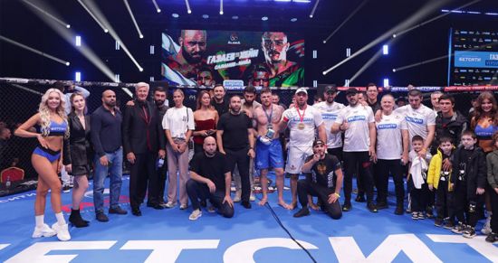 Газаев эффектно разобрался с американцем на турнире БЕТСИТИ Fight Nights во Владикавказе
