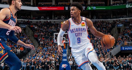 Гилджес-Александер догнал Робертсона: серия 20+ очков — уже 79 матчей, впереди лишь Чемберлен