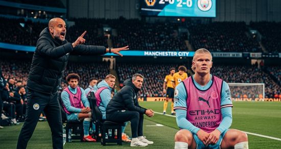 Гвардиола посадил Холанда в запас — и не проиграл: как «Сити» перестроился и обыграл «Вулверхэмптон»