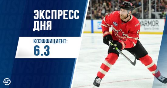 Хоккейный экспресс дня с кэфом 6.25 на 15 мая от «Куш в спорте»