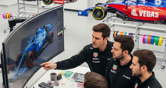 Художники скорости: как в Формуле‑1 рождается раскраска болидов