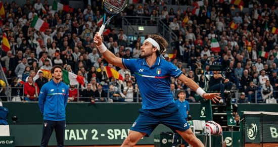 Италия — трижды подряд с Кубком Дэвиса: Коболли вытащил, Берреттини добил Испанию