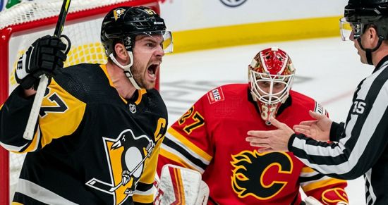 Кросби кипит: спорная «помеха вратарю» лишила «Питтсбург» гола и очков в матче с «Калгари»