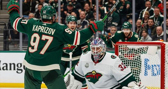 «Миннесота» остановила «Колорадо»: дубль Капризова, 200‑й гол и шоу Валлстедта