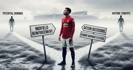 «МЮ» зимой на развилке: приоритет — центр поля, судьба Кобби Мэйну решится после Кубка Африки