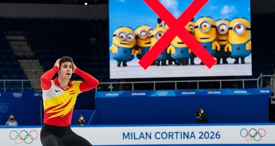 Олимпийскому фигуристу из Испании запретили кататься под «Миньонов». Срочная замена музыки