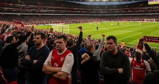 Почему на «Эмирейтс» послышались свисты: как ожидания вокруг «Арсенала» меняют атмосферу