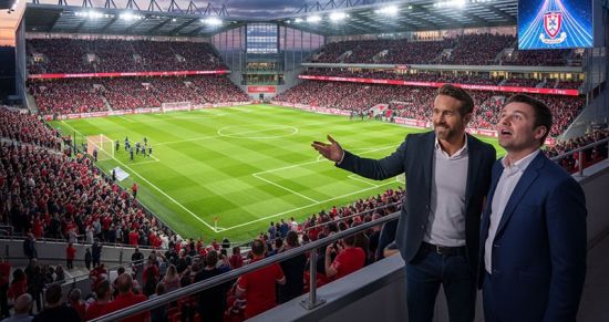 «Рексэм» взлетел до 350 млн фунтов: Рейнольдс и Макэлхенни привлекли «Аполло» и готовят стадион к апгрейду