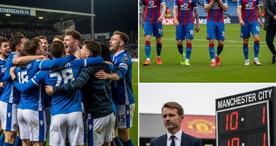 Сенсация века в Кубке Англии: «Маклсфилд» выбил «Кристал Пэлас», Каррик близок к «Юнайтед»