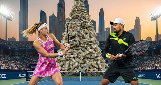 Сколько заплатили Соболенко и Кирьосу за «Битву полов» в Дубае? Организаторы дали неожиданный ответ