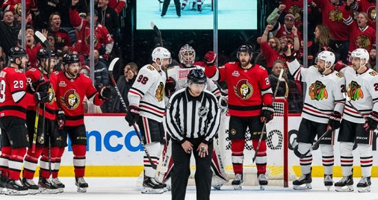 Судья НХЛ перепутал вердикт по голу «Оттавы» — отменил его через несколько секунд