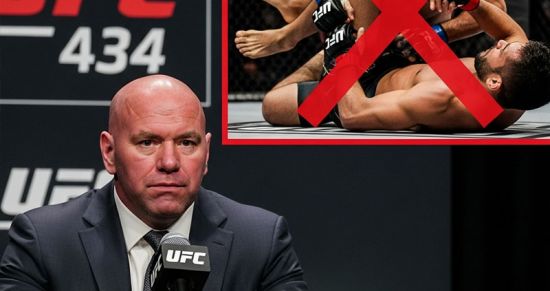 «Такого тут не будет»: Дана Уайт навсегда выгнал Русимара Пальяреса за удержание болевого