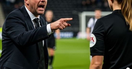 Тренера «Барнета» отстранили на 9 матчей за слова в адрес судьи‑женщины