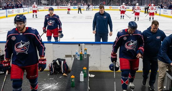 Три потери за вечер: «Коламбус» накрыл шквал травм, а поражение 1:5 от «Вашингтона» — лишь фон