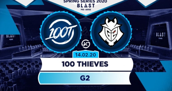 Прогноз на игру 100 Thieves – G2: смогут ли «воры» забрать себе победу?
