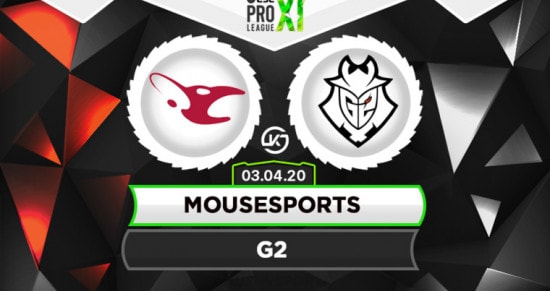 Прогноз на игру mousesports – G2: «мышки» заберутся под ребра kennyS и его тиммейтов