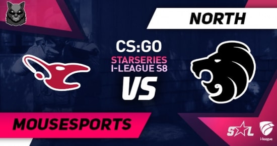 Прогноз на игру mousesports – North: смогут ли «Северяне» выиграть у «мышек»?