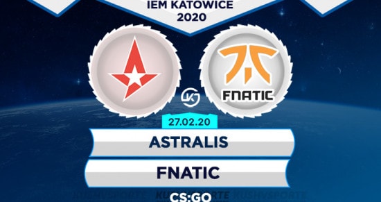 Прогноз на матч Astralis – fnatic: зрители увидят самую яркую встречу 2020 года