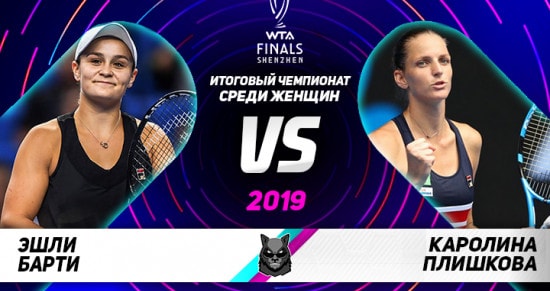 Прогноз на матч Барти – Плишкова: кто станет финалисткой Итогового турнира WTA?