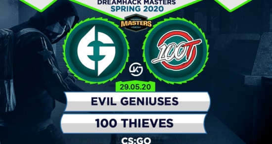 Прогноз на матч Evil Geniuses – 100 Thieves: «воры» возьмут на крючок «злых гениев»