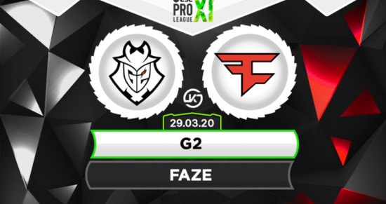 Прогноз на матч G2 – FaZe: противостояние кузенов – NiKo и huNter 