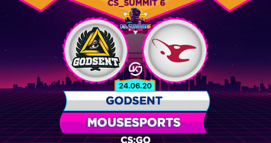 Прогноз на матч GODSENT – mousesports: «посланные Богом» отберут у «мышек» последний сыр