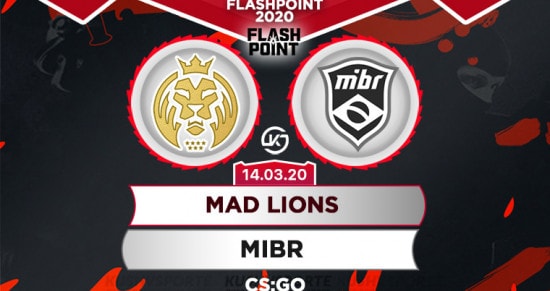 Прогноз на матч MAD Lions – MIBR: «безумные львы» отправят FalleN прямиком в Бразилию 