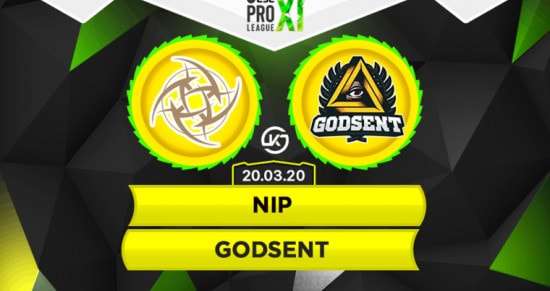 Прогноз на матч NiP – GODSENT: «ниндзи» остановят «посланных Богом» коварными приемами