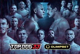 Стадионный турнир TOP DOG 33: в Москве с поддержкой OLIMPBET разгорится бойцовский вечер