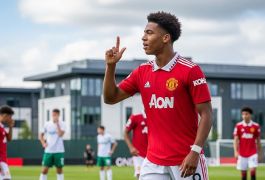 17‑летний талант «МЮ» оформил хет‑трик «Ливерпулю» и спародировал празднование Исака