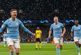 4:1 с «Боруссией»: дубль Фодена, рекорд Холанда и реабилитация Савиньо