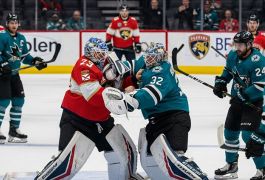 Бобровский прошёл всю площадку и подрался с Недельковичем — впервые за 905 матчей