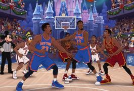 Дисней и ЭСПН снова покажут рождественский матч НБА в формате мультфильма