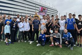 Эльхан Салахов провёл турнир 1х1 в Калининграде перед матчем «Балтика» – «Зенит»