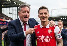 «Этот парень станет легендой»: Пирс Морган влюбился в Йокереша после гола за «Арсенал»