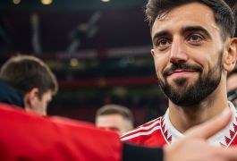 Фанат «МЮ» попросил Фернандеша позвать Рубена Невеша зимой — капитан загадочно улыбнулся