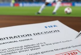 ФИФА оставила два техпоражения 0:3: арбитраж отклонил апелляцию Экваториальной Гвинеи