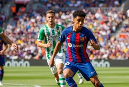 Флик перевёл Ламина Ямаля в центр — «Барса» разнесла «Бетис», а новый «десяткий» устроил шоу