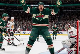 Капризов продлил клубный рекорд: «Миннесота» вырвала победу у «Чикаго» в овертайме