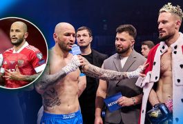 Рэпер Гуди эффектно вырубил экс-футболиста Кудряшова на турнире БЕТСИТИ Fight Nights
