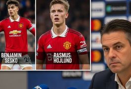 Рубен Аморим оценил новичка «Манчестер Юнайтед» — что это значит для Хёйлунда?