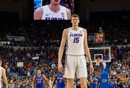 Самый высокий в истории студбаскета: 236‑сантиметровый Оливье Риу вышел за «Флориду»