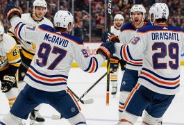Шоу Макдэвида и 1000‑й балл Драйзайтля: «Эдмонтон» разобрался с «Питтсбургом» 6:4